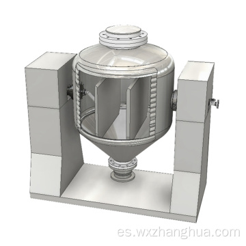 Cristalizador rotatorio cónico simple de acero inoxidable